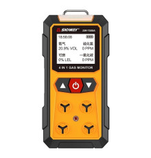 Газоанализатор - детектор утечки газа Sndway SW-7500A 4в1 (сероводород, кислород, углекислый газ)